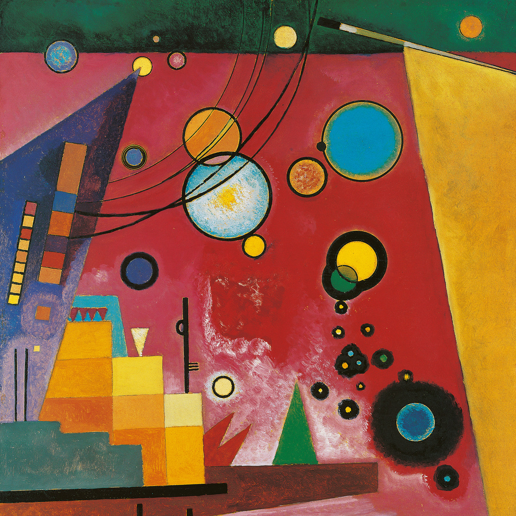 Weitere Ansicht: Wassily Kandinsky - Floating Structures 2027