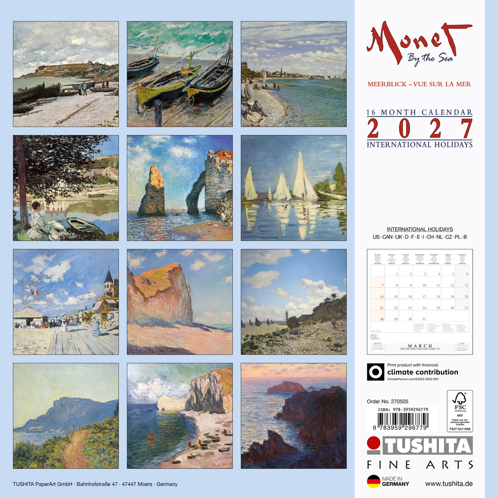 Weitere Ansicht: Claude Monet - By the Sea 2027