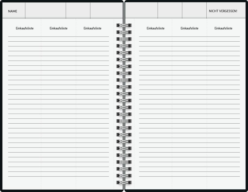 Weitere Ansicht: BRUNNEN 1070290027 Buchkalender Familienplaner 2027 "Lions" A5, Papier