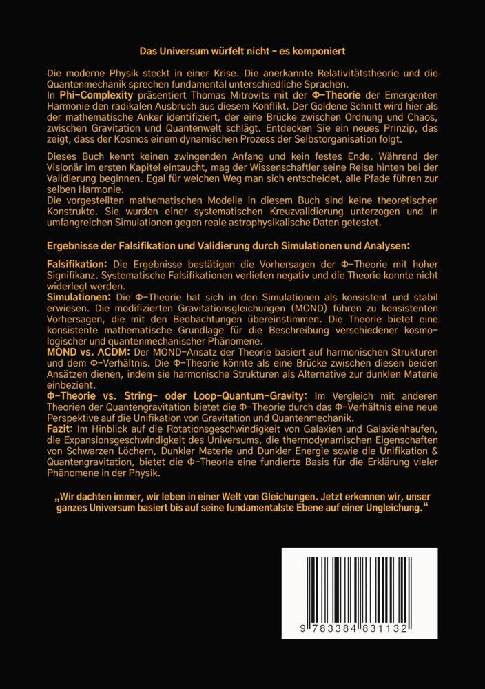 Weitere Ansicht: Phi-Complexity | Thomas Mitrovits