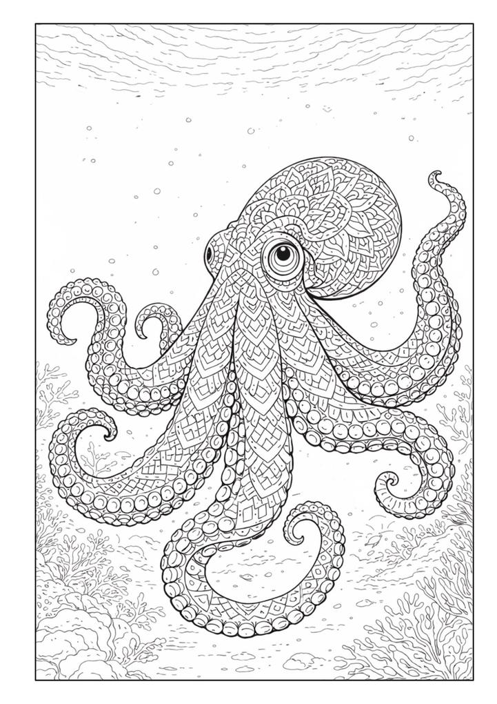 Weitere Ansicht: Mandala Tiere Malbuch für Erwachsene mit 50 schönen Ausmalmotiven | Josef Mickey Müller