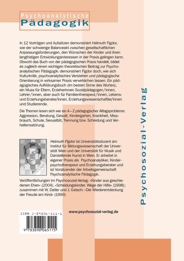 Weitere Ansicht: Praxis der psychoanalytischen Pädagogik I | Helmuth Figdor