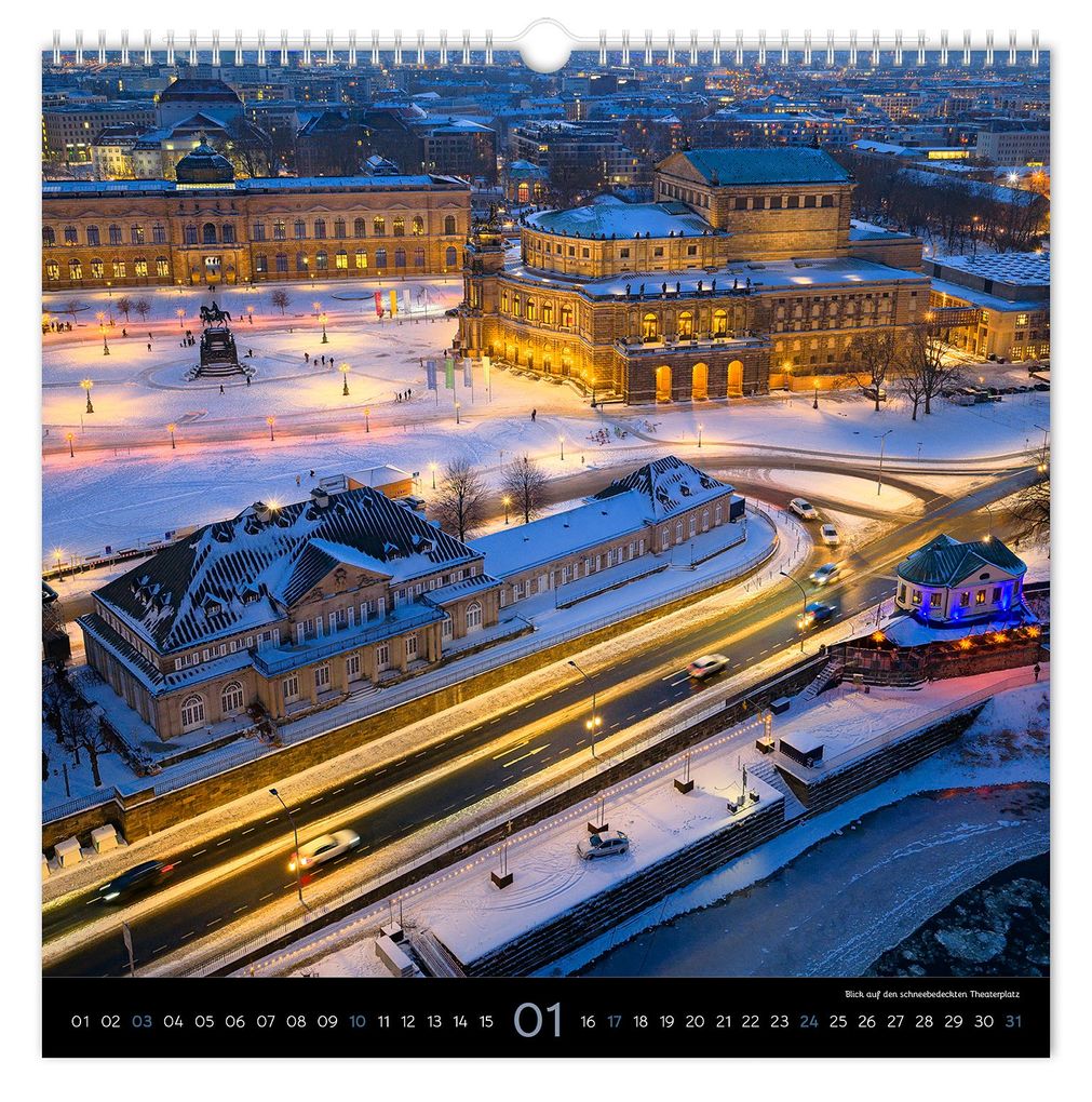 Weitere Ansicht: Kalender Stimmungsvolles Dresden 2027 | Peter Schubert