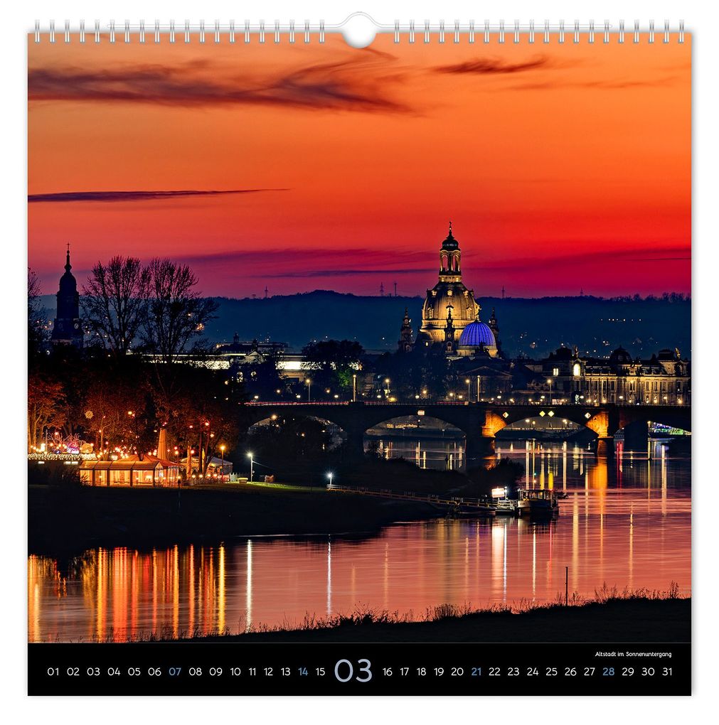 Weitere Ansicht: Kalender Stimmungsvolles Dresden 2027 | Peter Schubert
