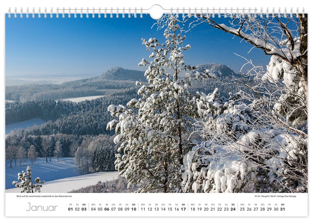 Weitere Ansicht: Kalender Sächsische Schweiz 2027 | Peter Schubert