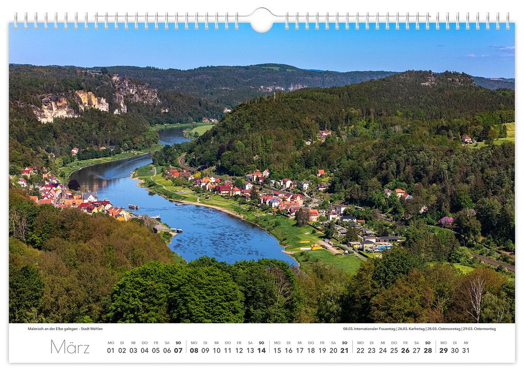 Weitere Ansicht: Kalender Sächsische Schweiz 2027 | Peter Schubert