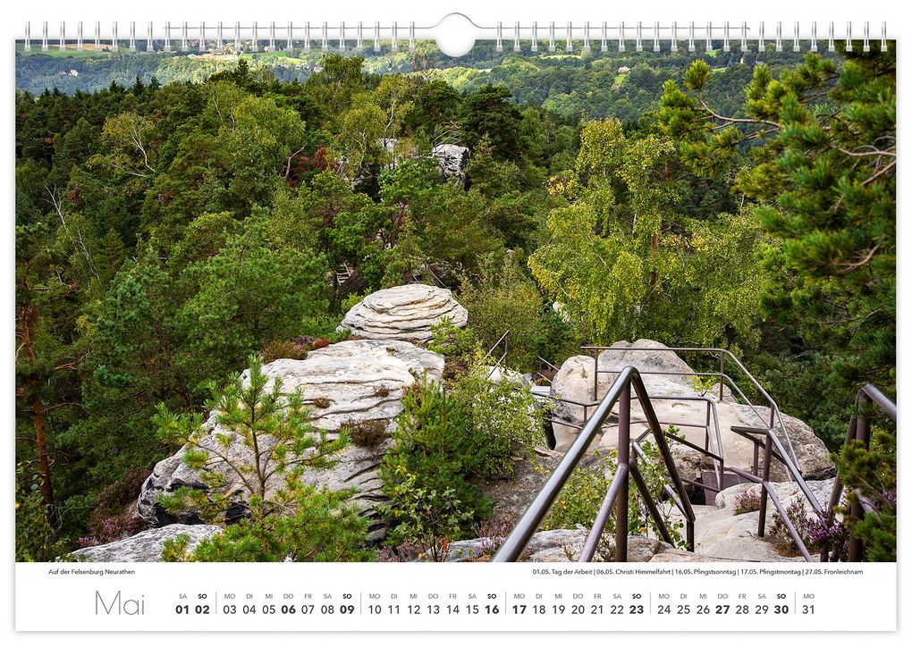 Weitere Ansicht: Kalender Sächsische Schweiz 2027 | Peter Schubert