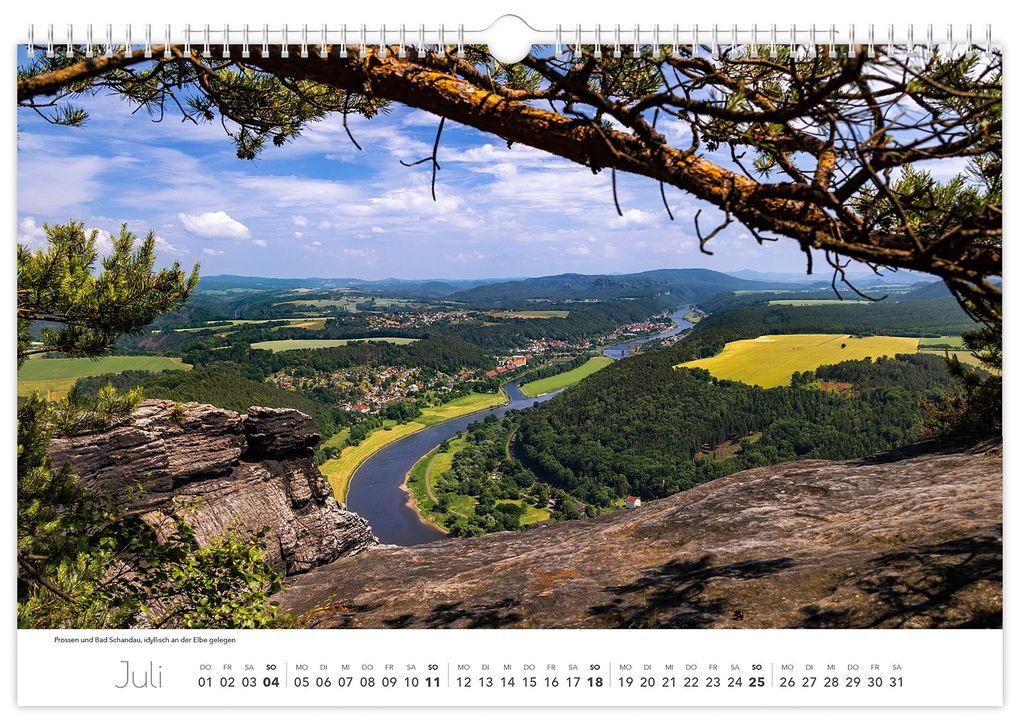 Weitere Ansicht: Kalender Sächsische Schweiz 2027 | Peter Schubert