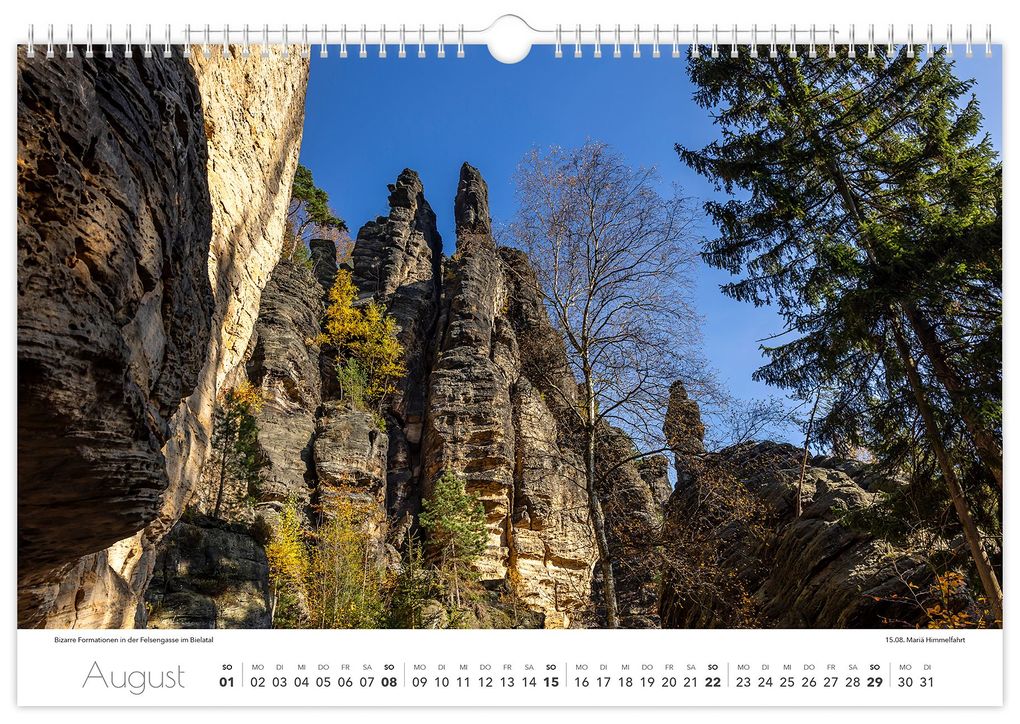 Weitere Ansicht: Kalender Sächsische Schweiz 2027 | Peter Schubert