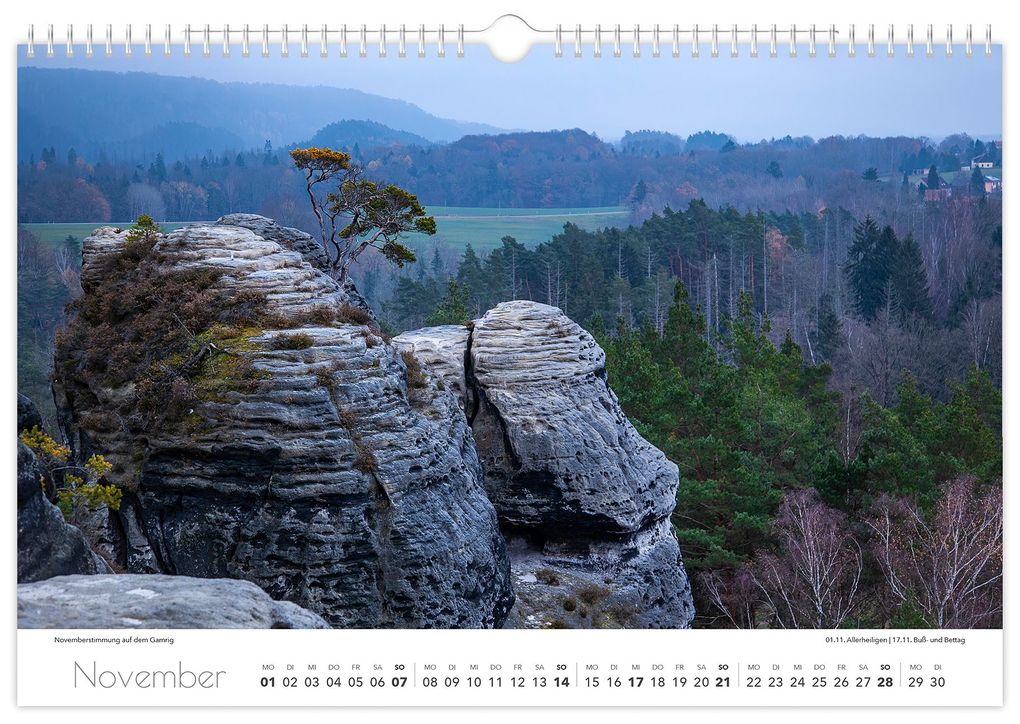 Weitere Ansicht: Kalender Sächsische Schweiz 2027 | Peter Schubert