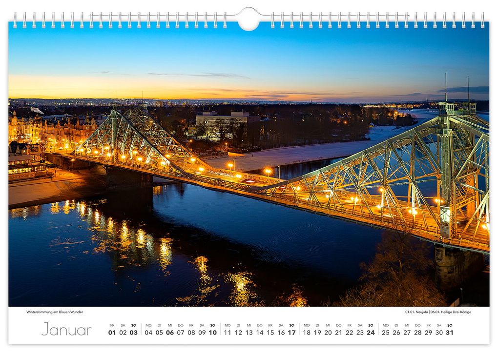 Weitere Ansicht: Kalender Dresden Elbflorenz 2027 | Peter Schubert