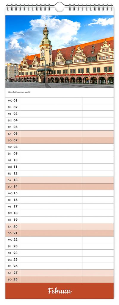 Weitere Ansicht: Küchenkalender Leipzig 2027 | Peter Schubert, K4 Verlag