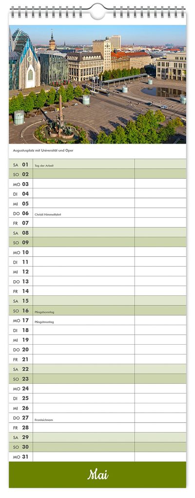 Weitere Ansicht: Küchenkalender Leipzig 2027 | Peter Schubert, K4 Verlag