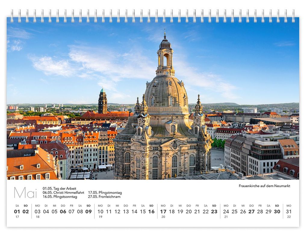 Weitere Ansicht: Kalender Dresden Elbflorenz kompakt 2027 | Peter Schubert, K4 Verlag