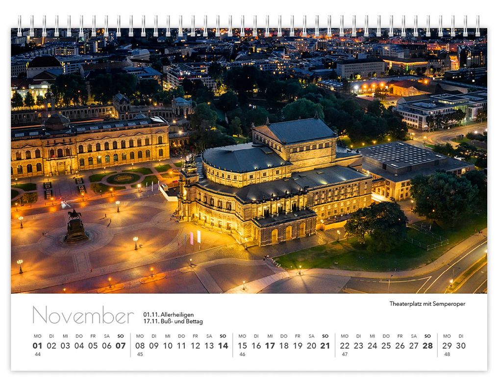 Weitere Ansicht: Kalender Dresden Elbflorenz kompakt 2027 | Peter Schubert, K4 Verlag