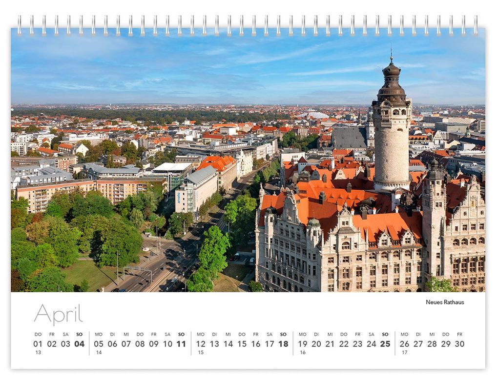 Weitere Ansicht: Kalender Leipzig kompakt 2027 | Peter Schubert, K4 Verlag