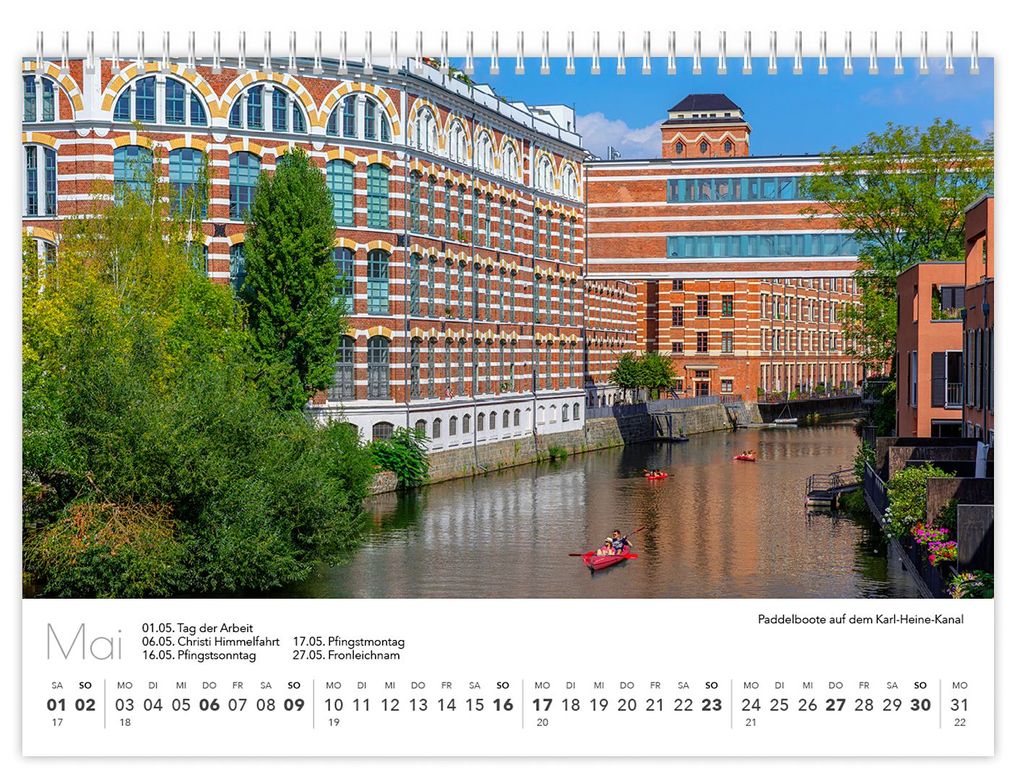 Weitere Ansicht: Kalender Leipzig kompakt 2027 | Peter Schubert, K4 Verlag