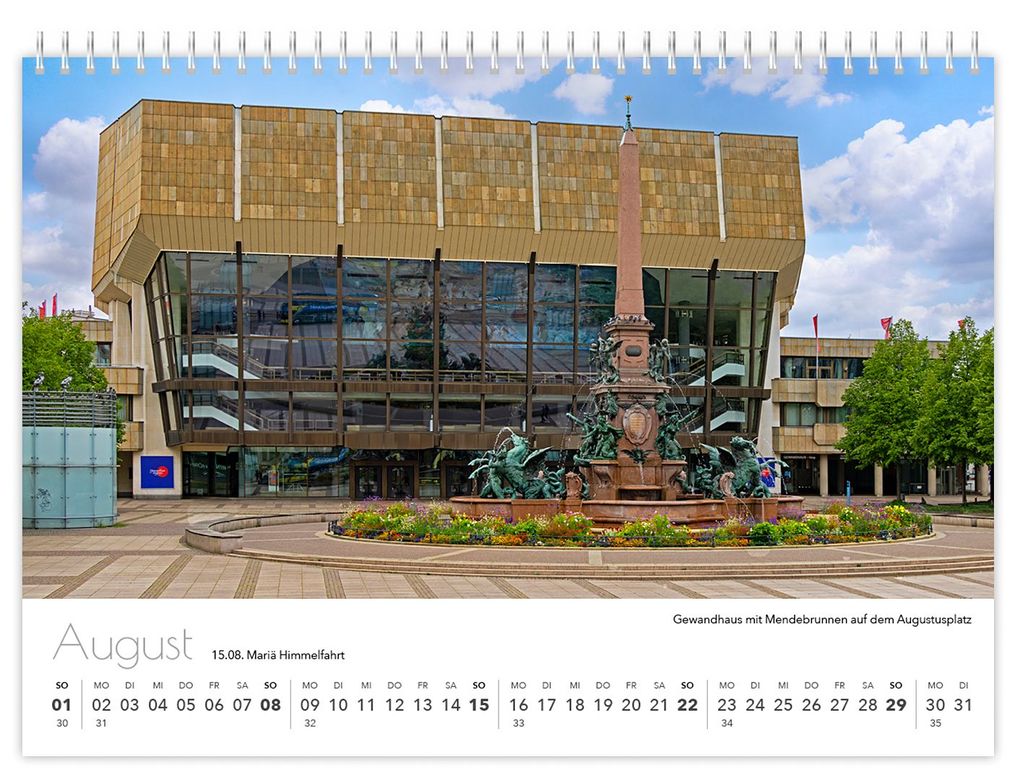 Weitere Ansicht: Kalender Leipzig kompakt 2027 | Peter Schubert, K4 Verlag