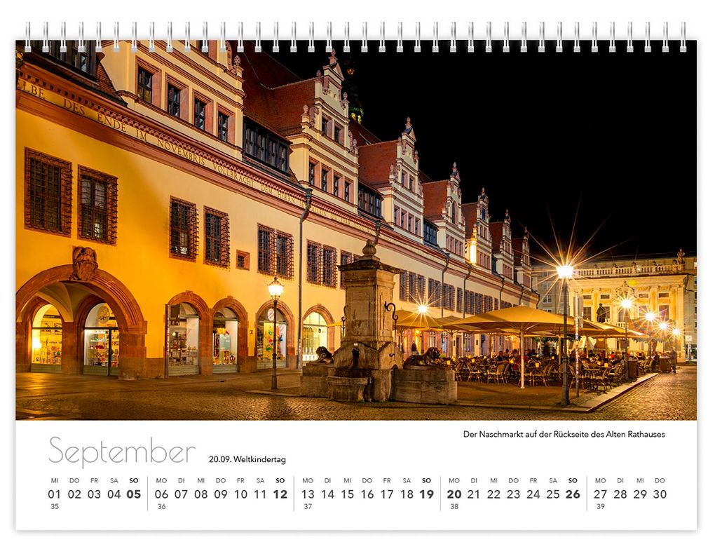Weitere Ansicht: Kalender Leipzig kompakt 2027 | Peter Schubert, K4 Verlag