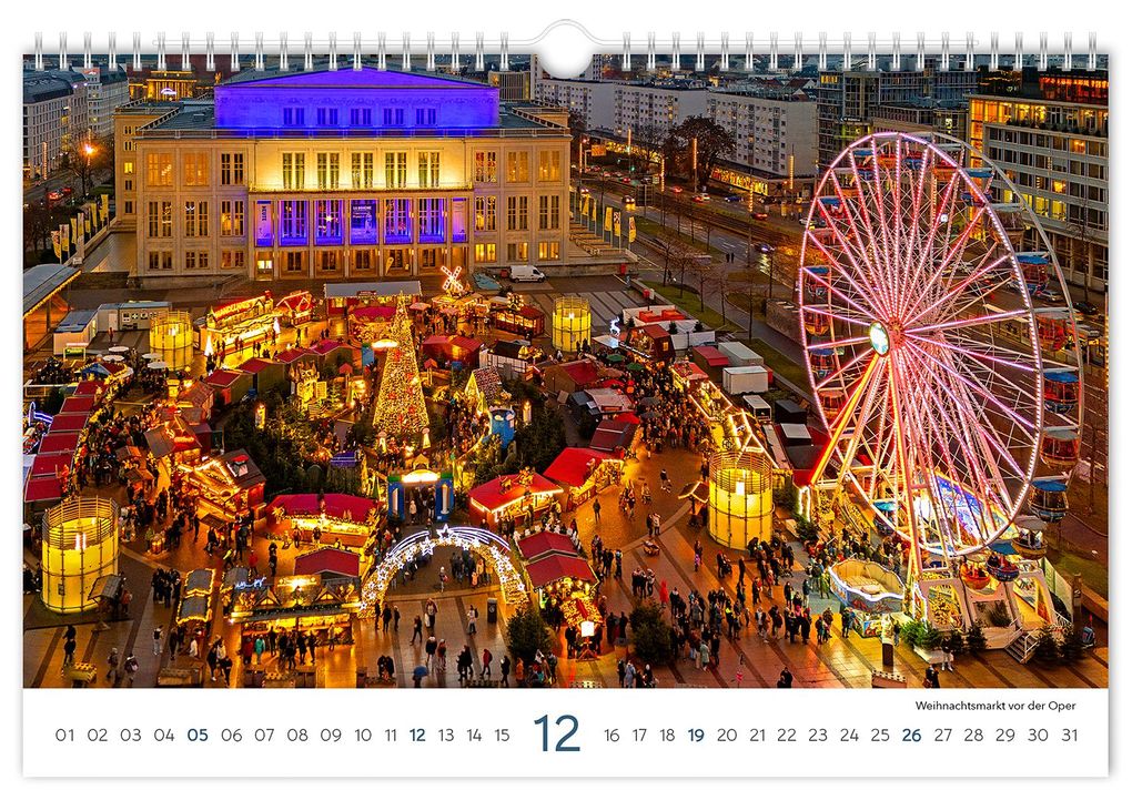 Weitere Ansicht: Kalender Leipzig 2027 | Peter Schubert