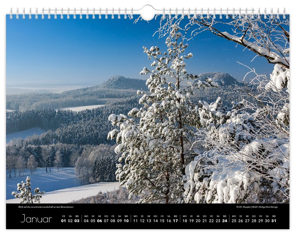 Weitere Ansicht: Kalender Sächsische Schweiz 2027 | Peter Schubert
