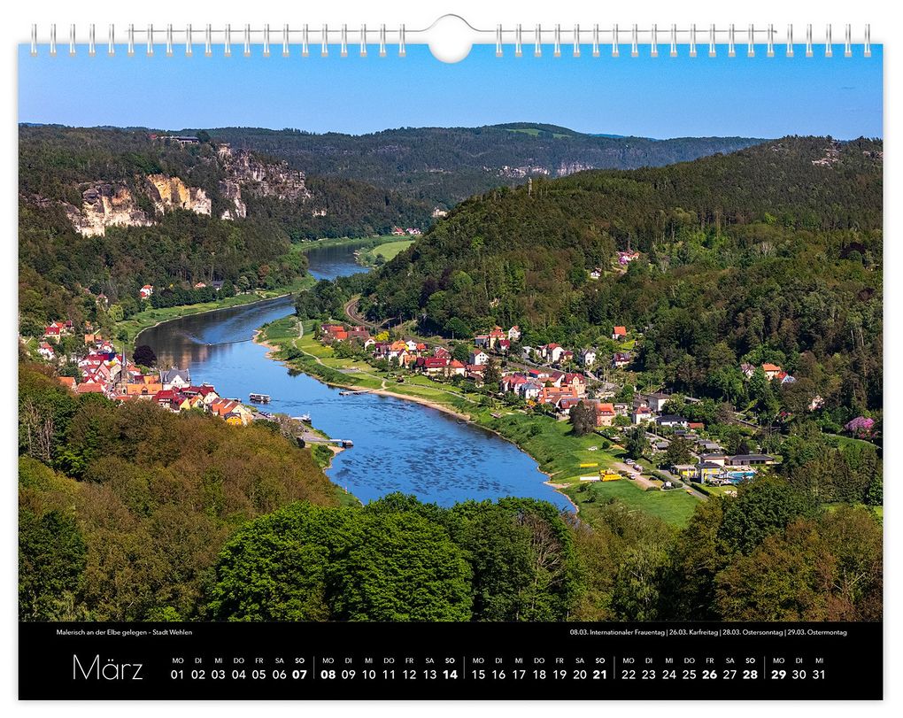 Weitere Ansicht: Kalender Sächsische Schweiz 2027 | Peter Schubert