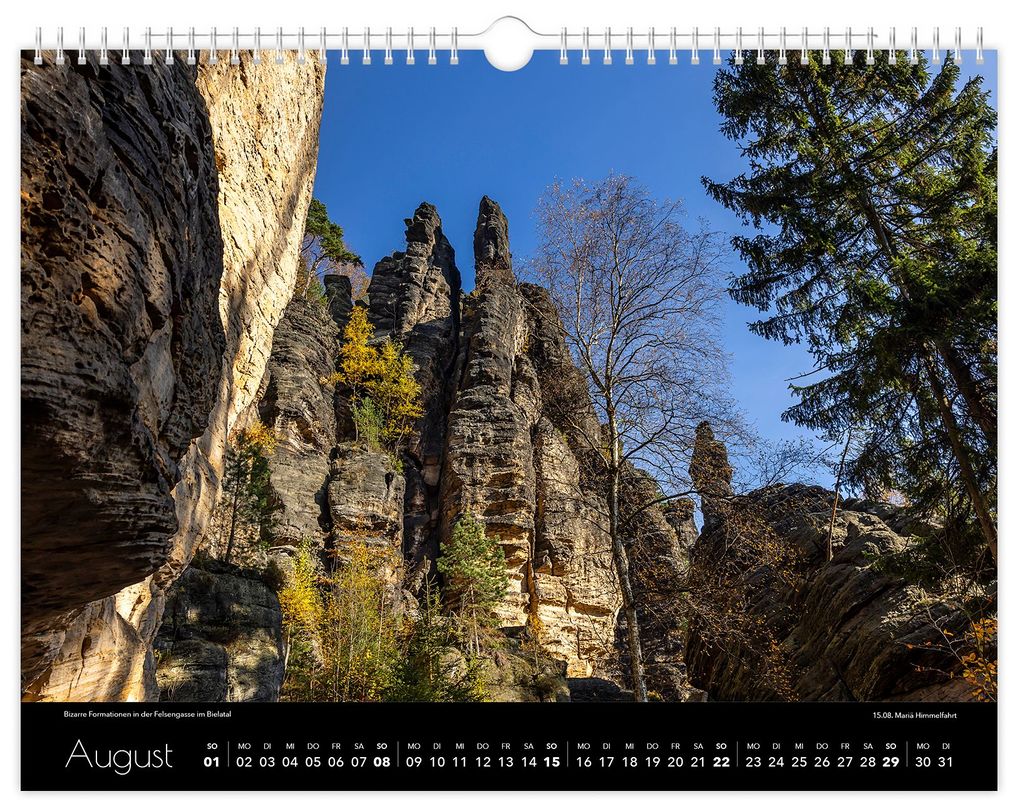 Weitere Ansicht: Kalender Sächsische Schweiz 2027 | Peter Schubert