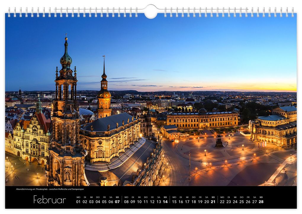 Weitere Ansicht: Kalender Dresden Luftaufnahmen 2027 | Peter Schubert