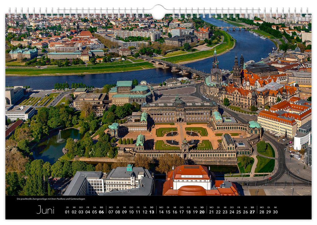 Weitere Ansicht: Kalender Dresden Luftaufnahmen 2027 | Peter Schubert