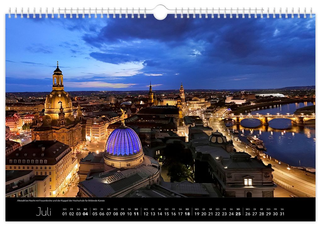 Weitere Ansicht: Kalender Dresden Luftaufnahmen 2027 | Peter Schubert