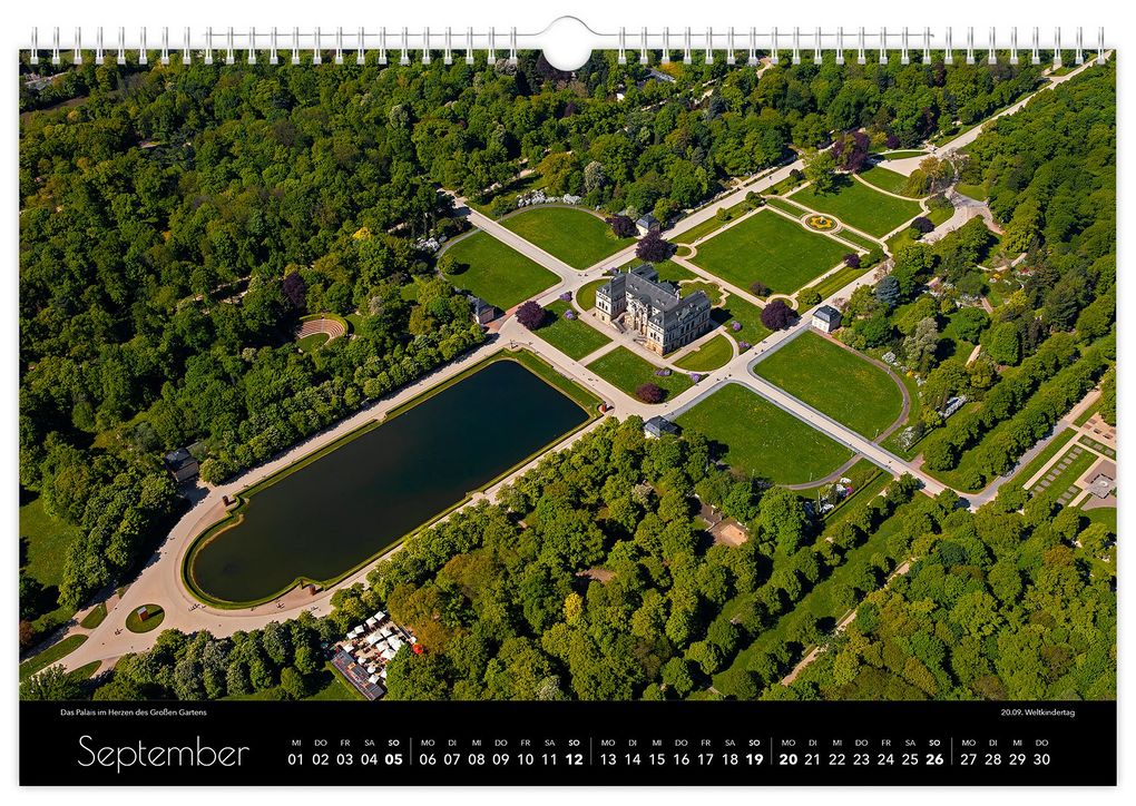 Weitere Ansicht: Kalender Dresden Luftaufnahmen 2027 | Peter Schubert