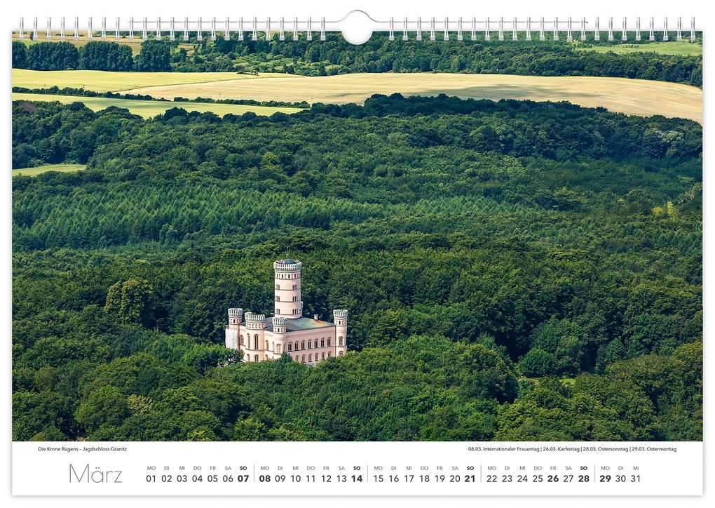 Weitere Ansicht: Kalender Rügen Luftaufnahmen 2027 | Peter Schubert