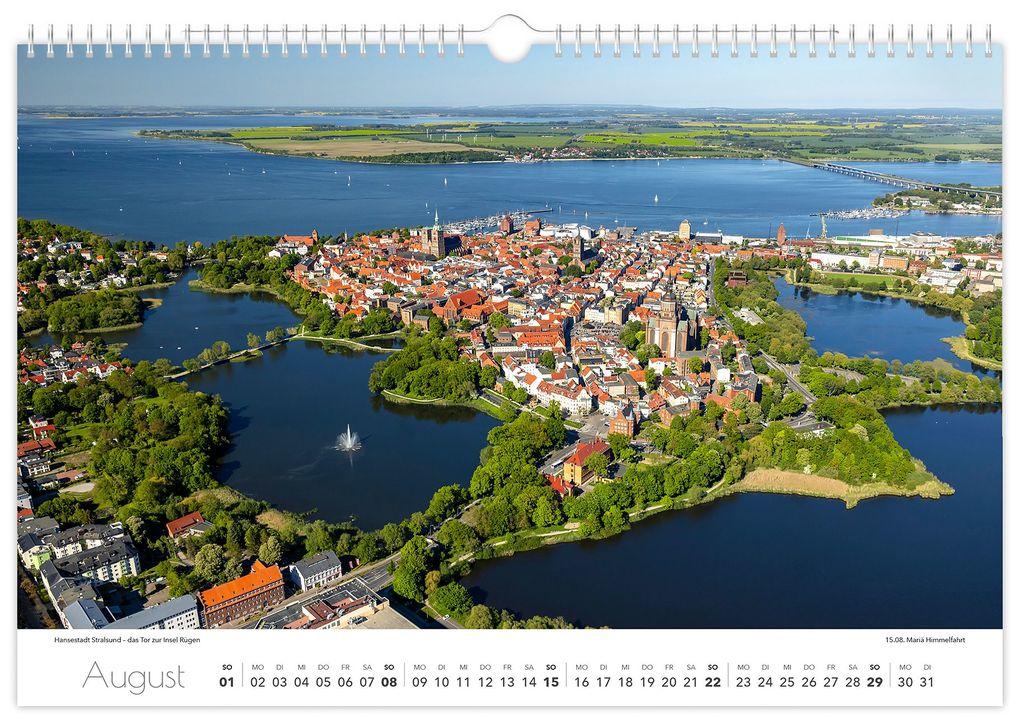 Weitere Ansicht: Kalender Rügen Luftaufnahmen 2027 | Peter Schubert