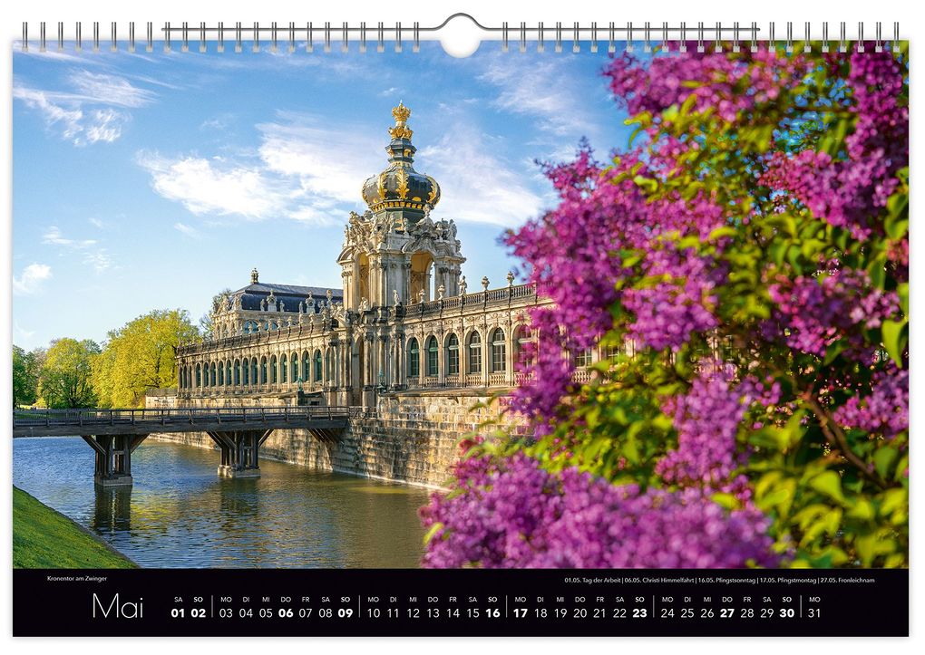 Weitere Ansicht: Kalender Zauberhaftes Dresden 2027 | Peter Schubert, K4 Verlag