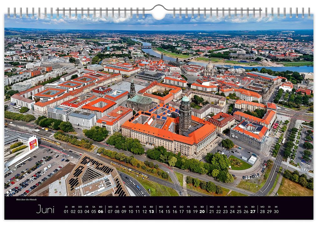 Weitere Ansicht: Kalender Zauberhaftes Dresden 2027 | Peter Schubert, K4 Verlag