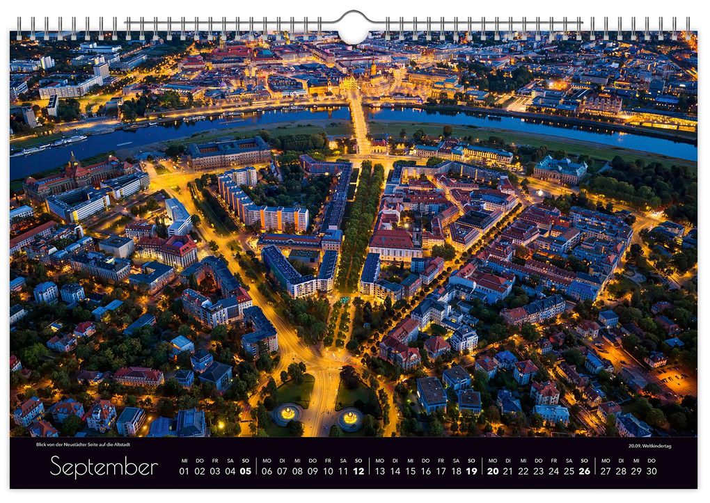 Weitere Ansicht: Kalender Zauberhaftes Dresden 2027 | Peter Schubert, K4 Verlag
