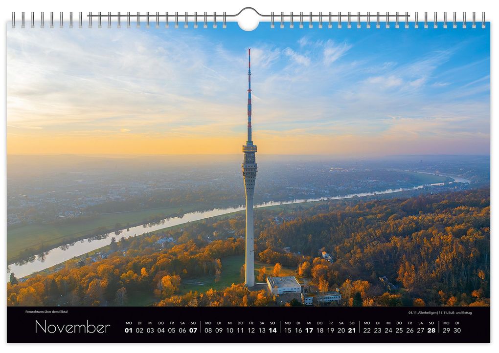 Weitere Ansicht: Kalender Zauberhaftes Dresden 2027 | Peter Schubert, K4 Verlag