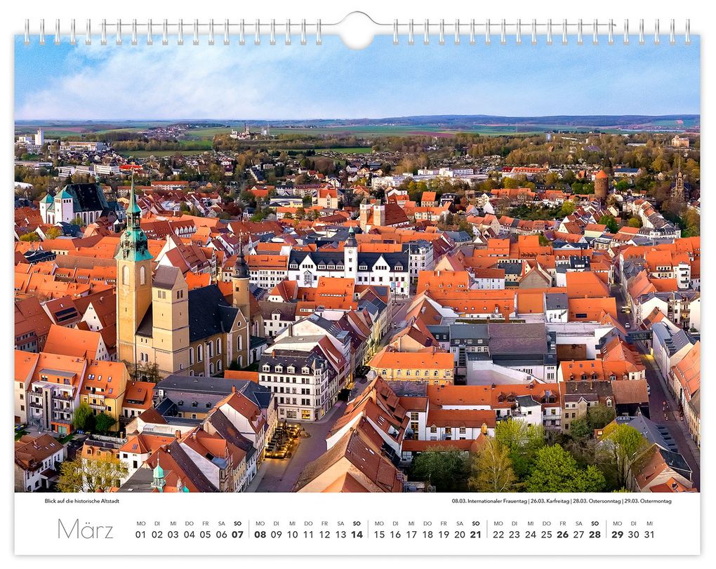 Weitere Ansicht: Kalender Freiberg 2027 | Peter Schubert