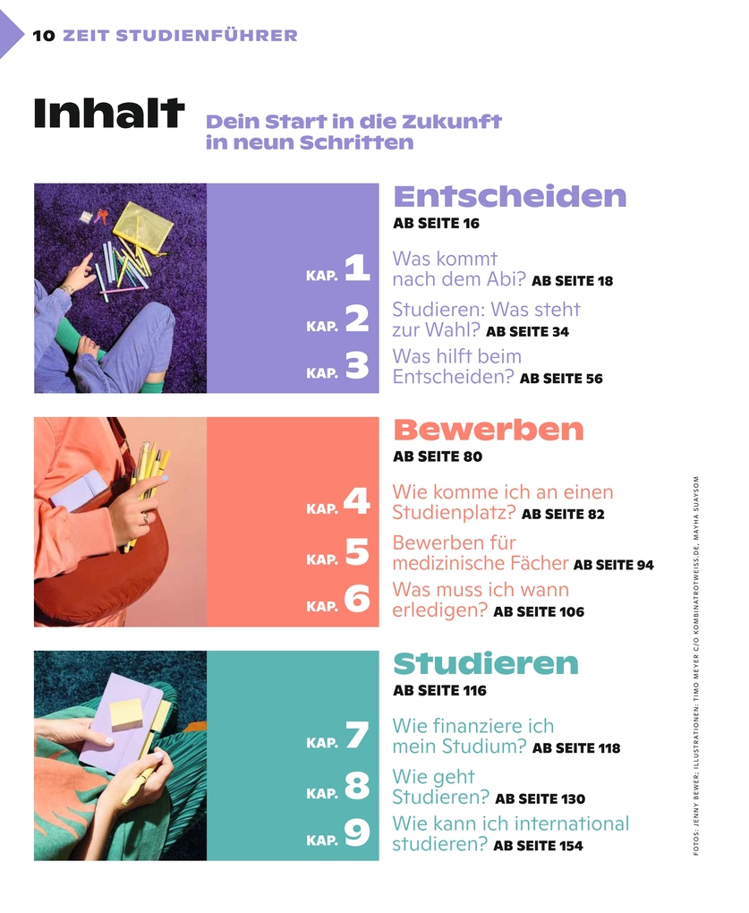 Weitere Ansicht: ZEIT Studienführer 2026