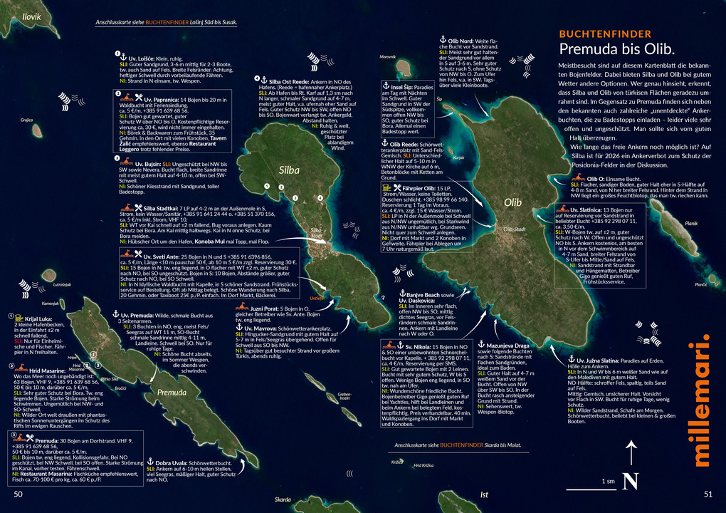 Weitere Ansicht: Buchtenfinder Kroatien Nord - Ausgabe 2026 | Thomas Käsbohrer
