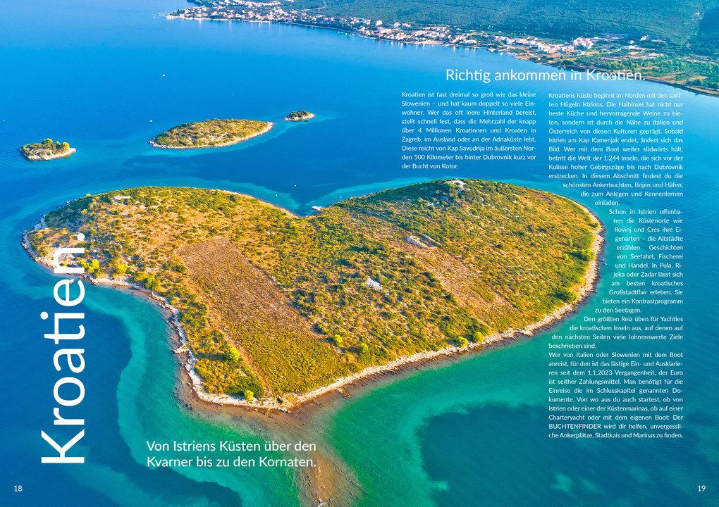 Weitere Ansicht: Buchtenfinder Kroatien Nord - Ausgabe 2026 | Thomas Käsbohrer