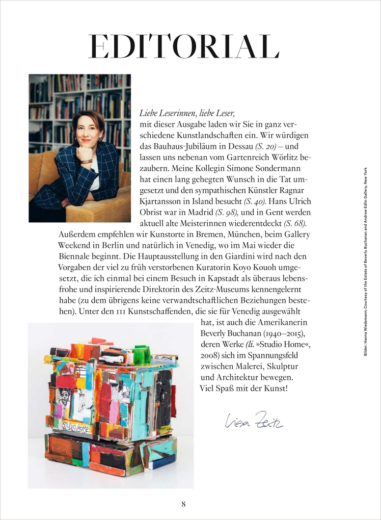 Weitere Ansicht: ZEIT Weltkunst 255/26