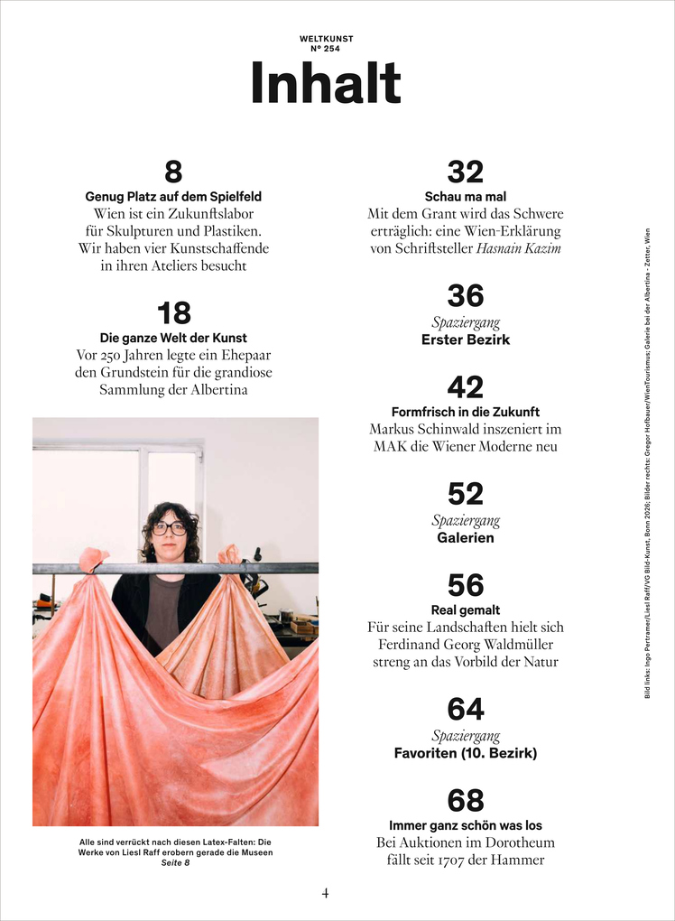 Weitere Ansicht: ZEIT Weltkunst 254/26 Sonderheft Wien