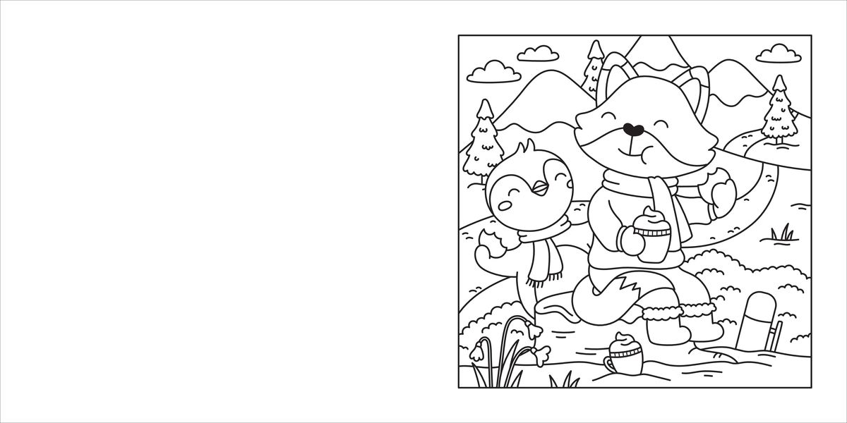 Weitere Ansicht: Cosy Coloring - Winter Wonderland