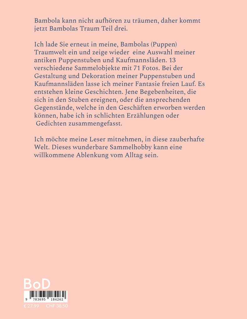 Weitere Ansicht: Bambolas Traum Teil 3 | Angelika Wolf