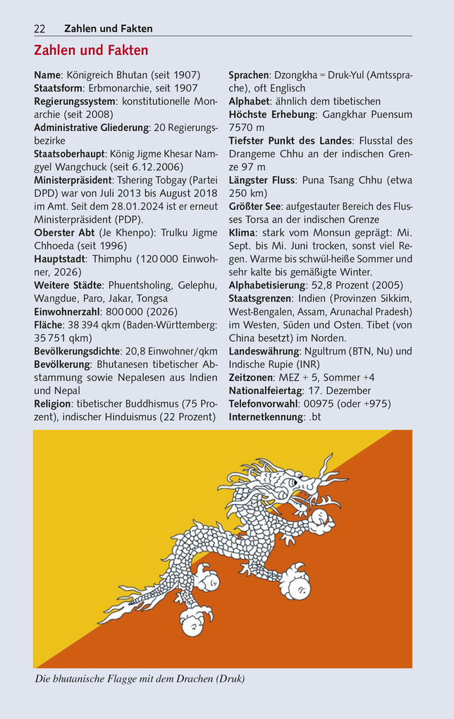 Weitere Ansicht: TRESCHER Reiseführer Bhutan | Andreas von Heßberg