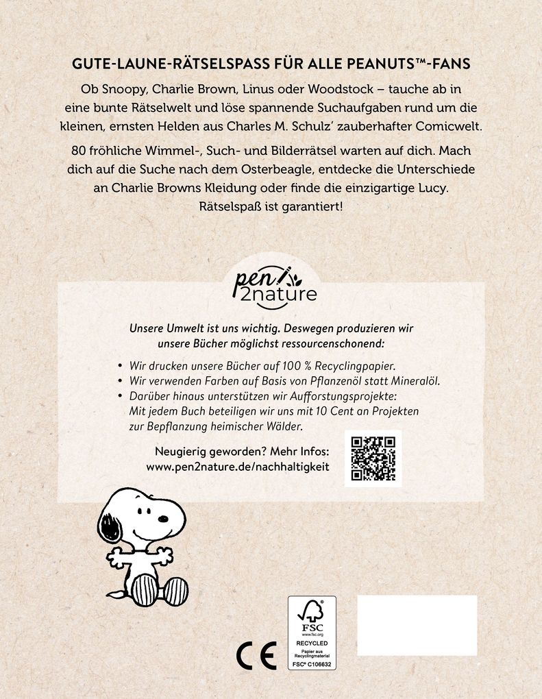 Weitere Ansicht: Peanuts Suchrätsel I Finde das, was anders ist!