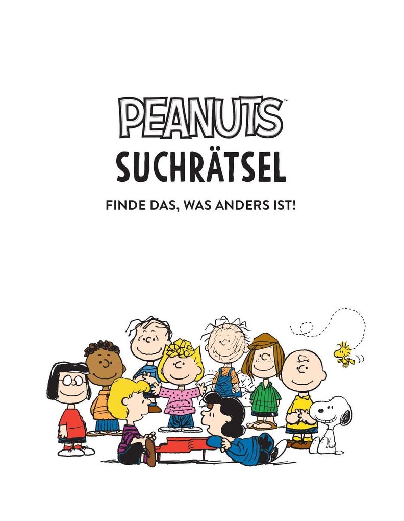 Weitere Ansicht: Peanuts Suchrätsel I Finde das, was anders ist!