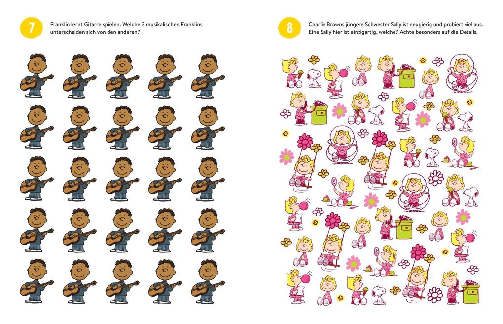 Weitere Ansicht: Peanuts Suchrätsel I Finde das, was anders ist!