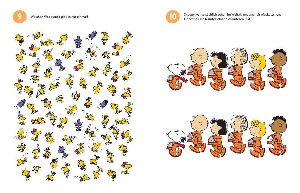 Weitere Ansicht: Peanuts Suchrätsel I Finde das, was anders ist!